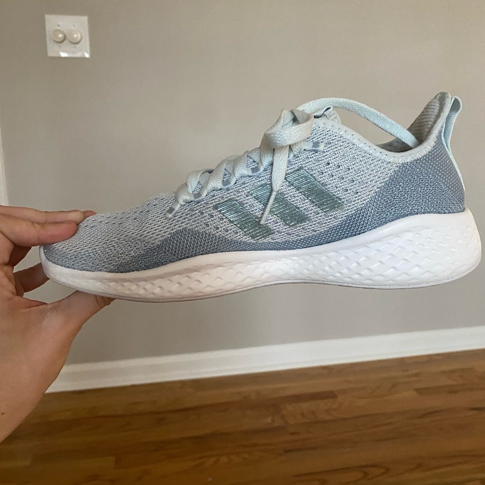 Adidas Women's Gray Athletic Sneakers 7.5